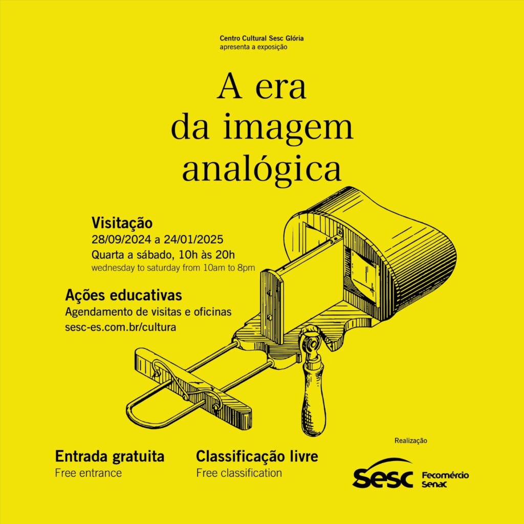 “A era da imagem analógica”, curadoria de Paulo de Barros